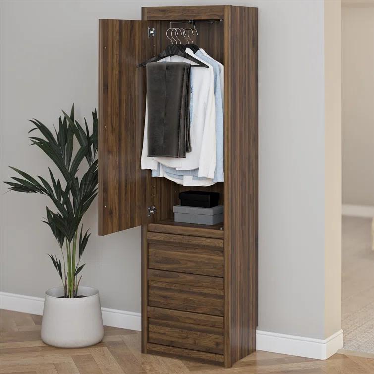 Paramount Armoire Wardrobe Storage Cabinet with Drawers