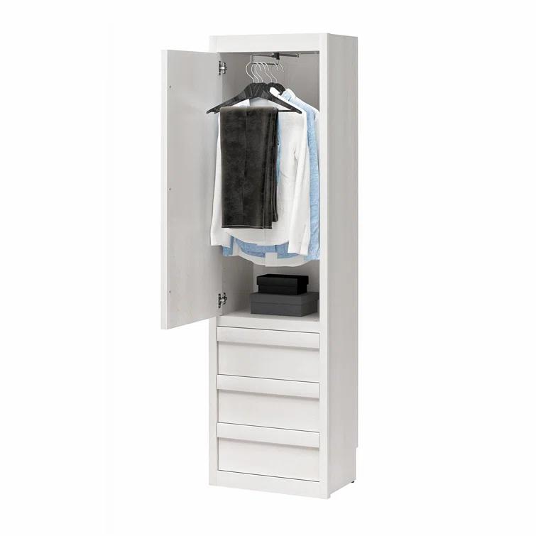 Paramount Armoire Wardrobe Storage Cabinet with Drawers