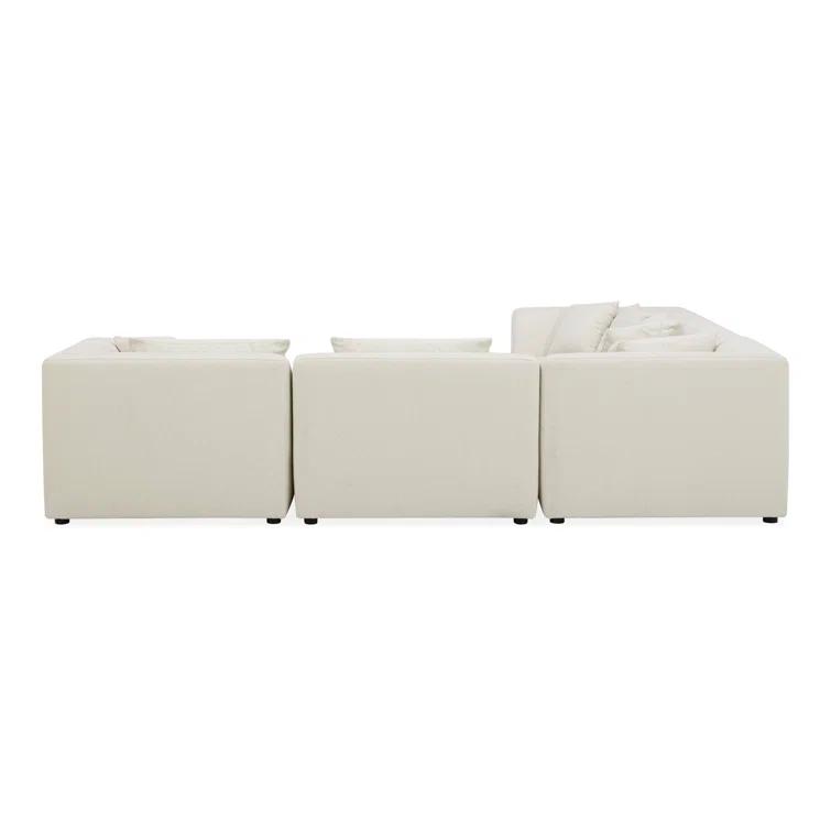 Donia 5 - Piece Modular Upholstered Reversible Sectional
