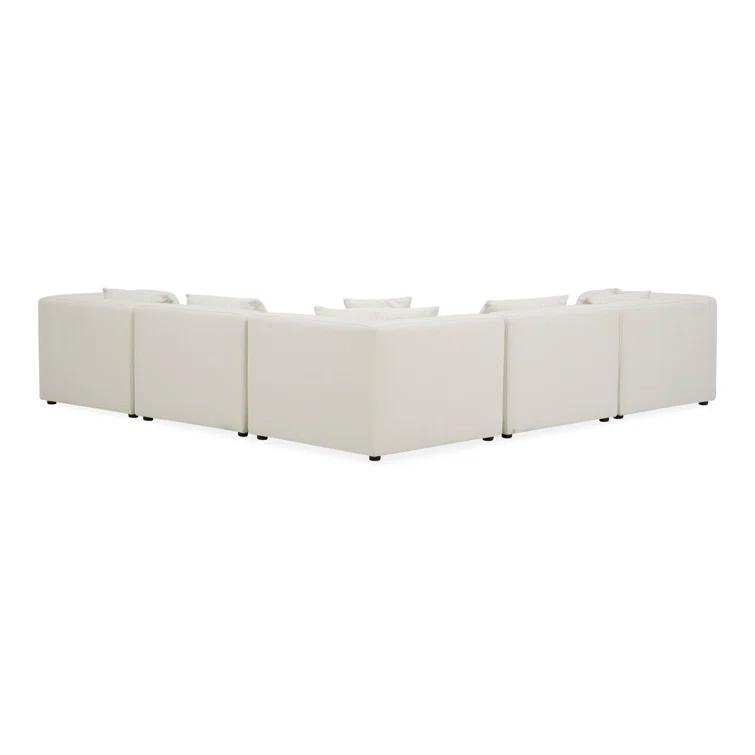 Donia 5 - Piece Modular Upholstered Reversible Sectional