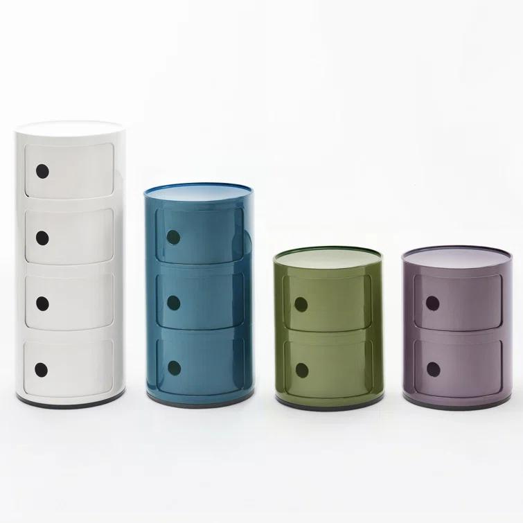 Componibili Storage Unit with 3 Elements by Anna Castelli Ferrieri