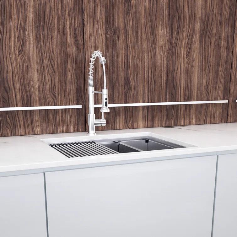 23'' L Undermount Single Bowl Stainless Steel Kitchen Sink