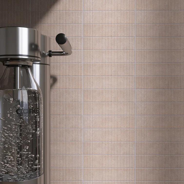 Supreme Tile Globe 2.96 in. X 11.82 in. Matte Ceramic Subway Wall Tile