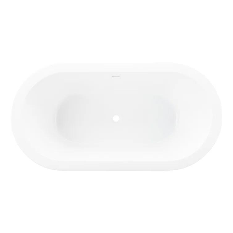 70" Leith Acrylic Freestanding Tub