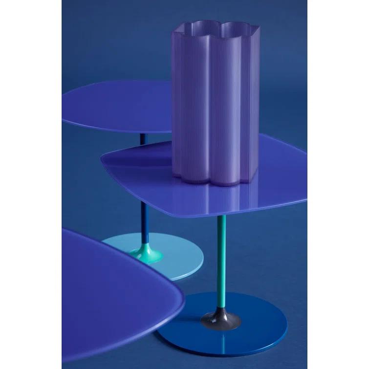 Thierry Glass Top End Table