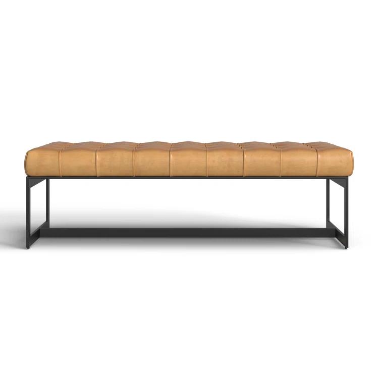 Ram Leather Bench (54")