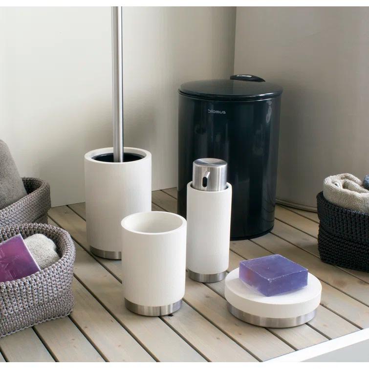 Blomus TUBO 0.79 Gallon Step On Trash Can