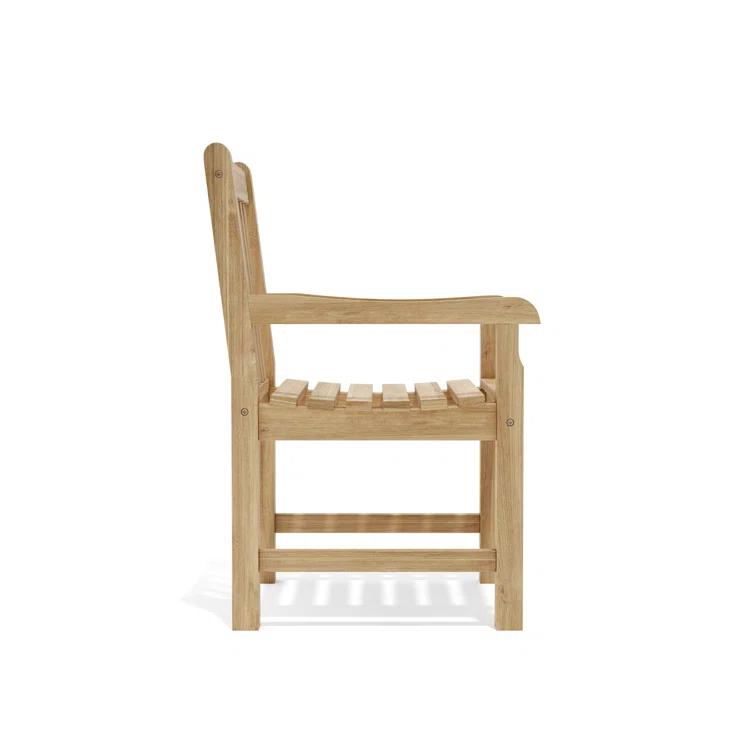 Teak Outdoor Classic Dining Armchair Anderson Teak Furniture