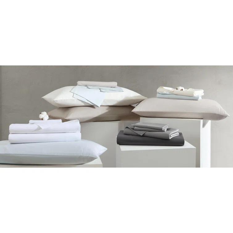 Vera Wang Vera Wang T800 Sateen Solid CVC Sheet Set