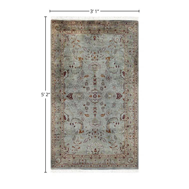 Quant One-of-a-Kind 3' 1" X 5' 2" Hand Knotted Area Rug
