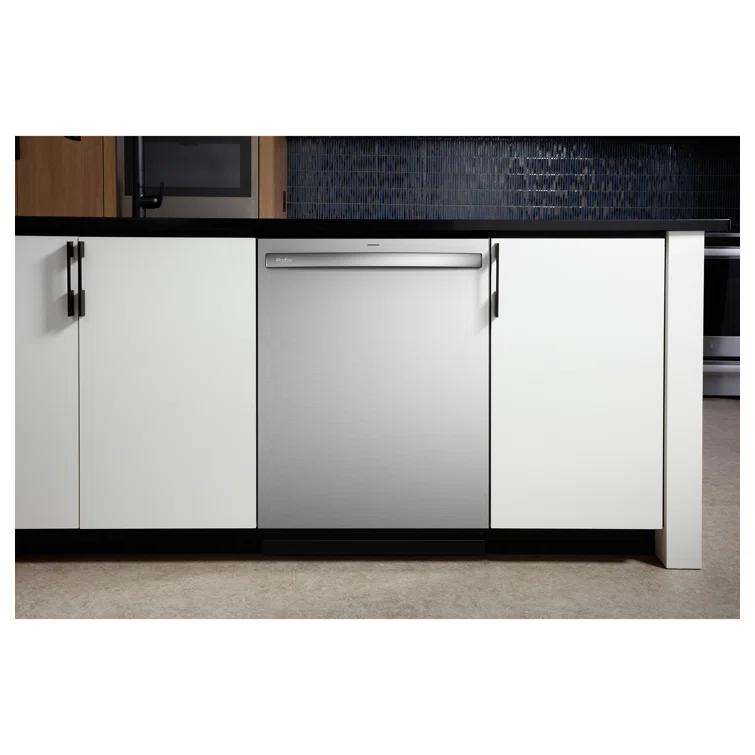 Ge Profile Pdt755s 24" Wide 16 Place Setting Built-In Fingerprint Resistant Top Control
