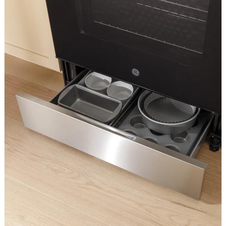 GE 30" Slide-In Electric Convection Range
