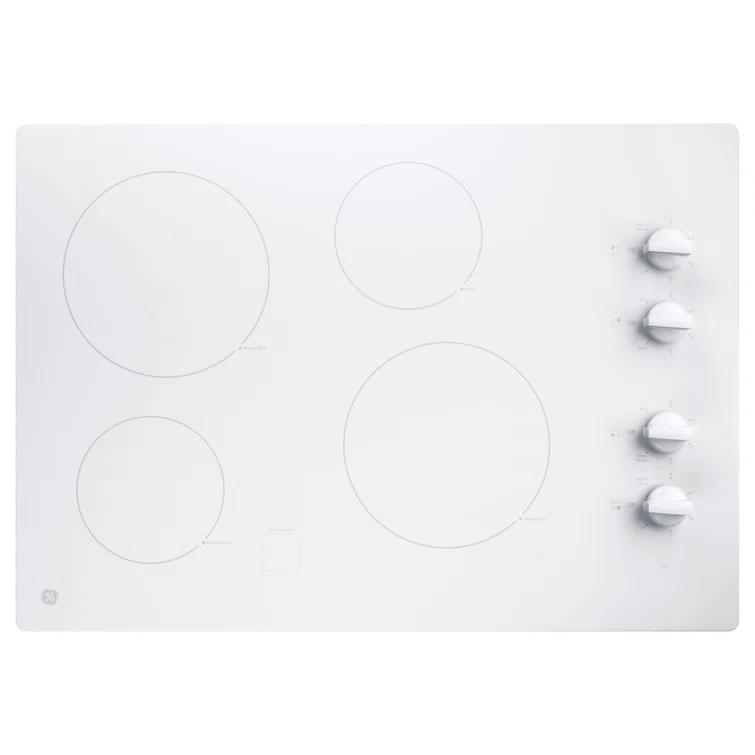 GE 30" Built-In Knob Control Electric Cooktop