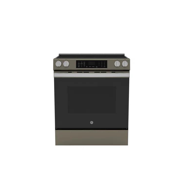 GE 30" Slide-In Electric Convection Range