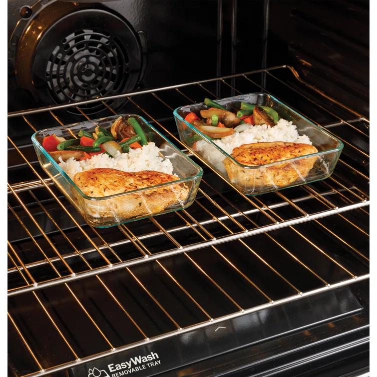 GE 30" Slide-In Electric Convection Range