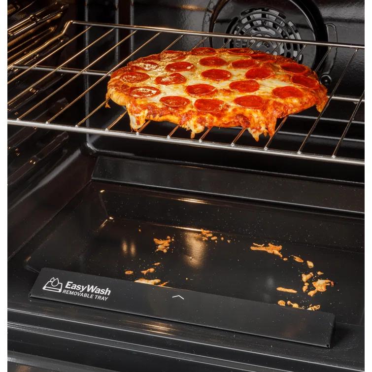 GE 30" Slide-In Electric Convection Range