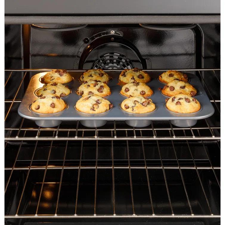 GE 30" Slide-In Electric Convection Range