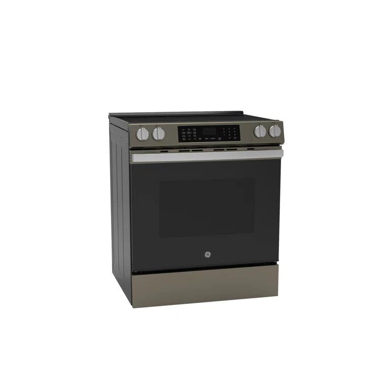 GE 30" Slide-In Electric Convection Range