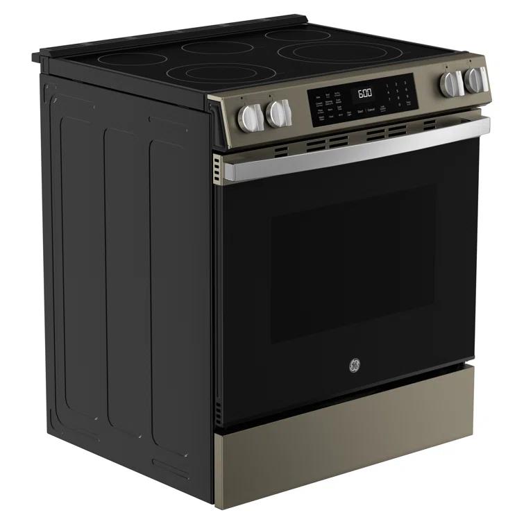 GE 30" Slide-In Electric Convection Range