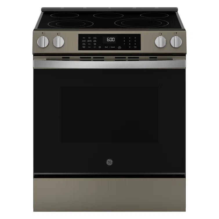 GE 30" Slide-In Electric Convection Range