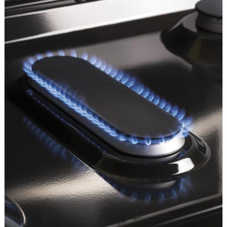 GE 30" Slide-In Front-Control Convection Gas Range