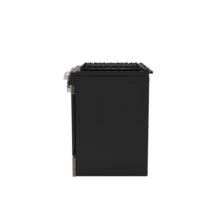 GE 30" Slide-In Front-Control Convection Gas Range