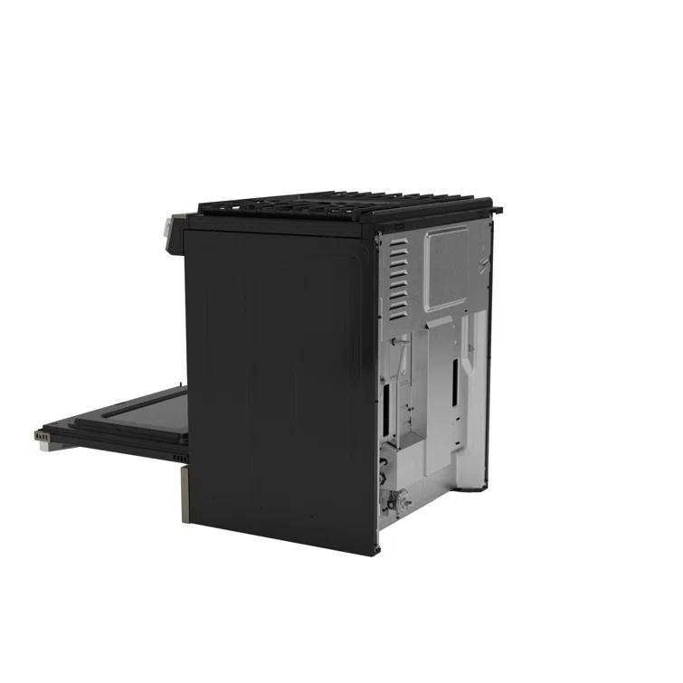 GE 30" Slide-In Front-Control Convection Gas Range