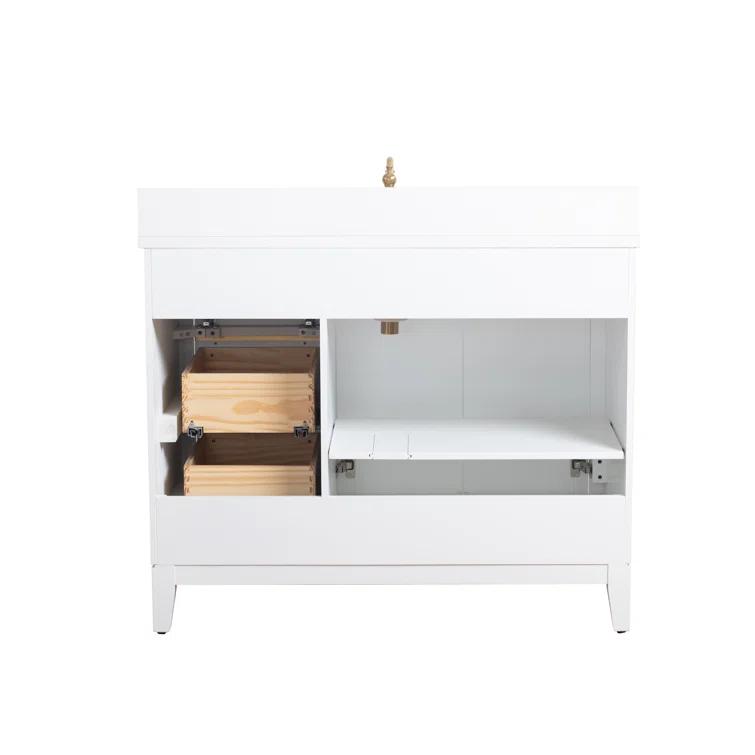 42 Single Bathroom Vanity with Top