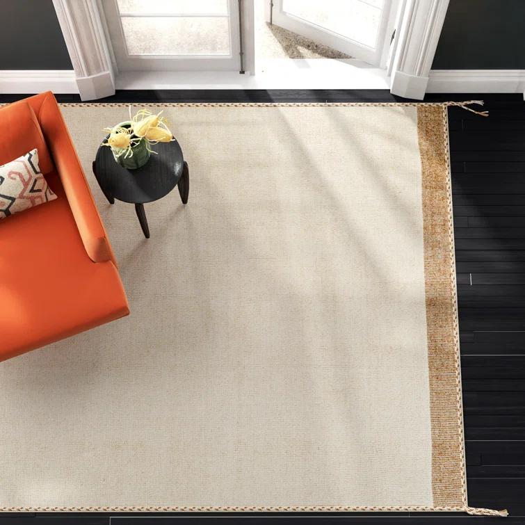 Tetty Handwoven Wool Rug - 6' x 9'