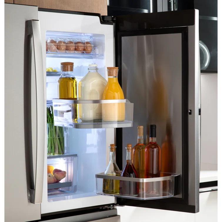 GE Profile™ Series Energy Star Smart 29 Cu. Ft. Fingerprint Resistant 4-Door French-Door Refrigerator