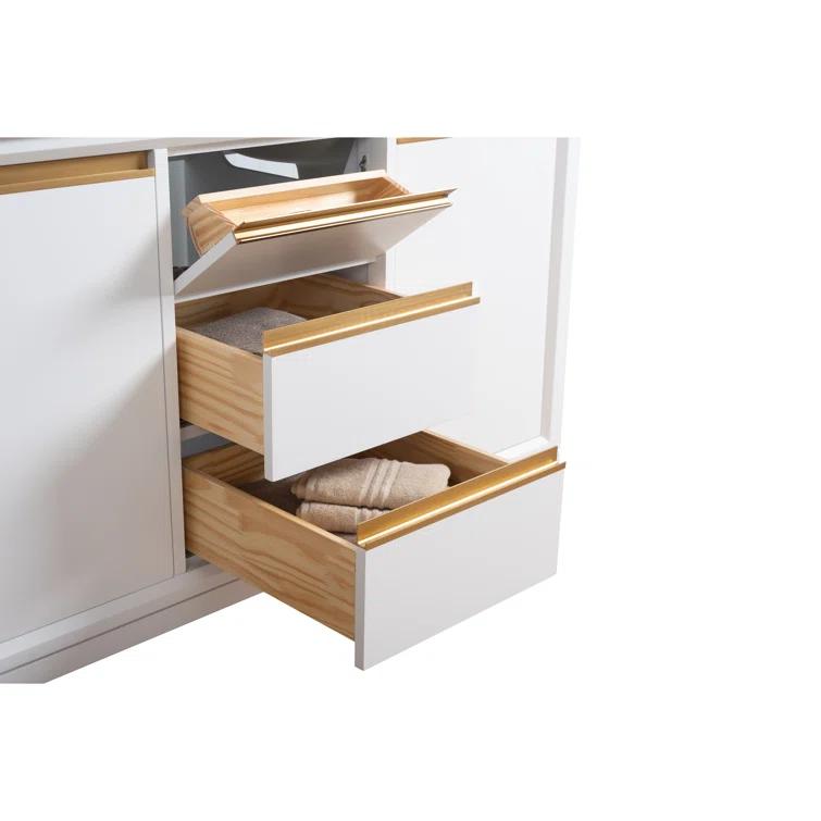 54 Double Bathroom Vanity with Top