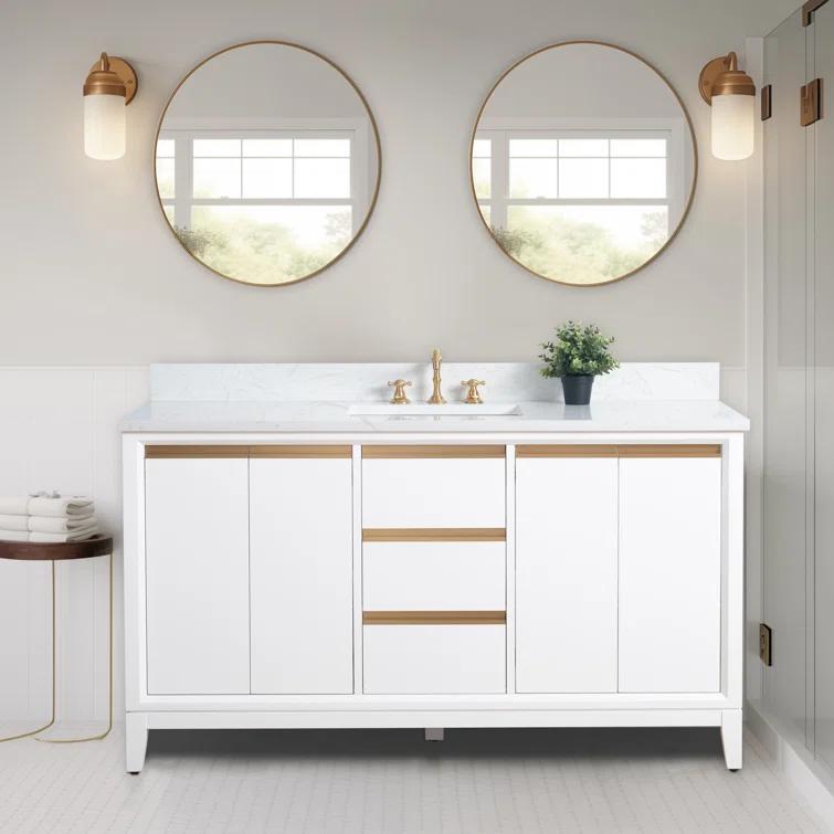 60 Single Bathroom Vanity with Top