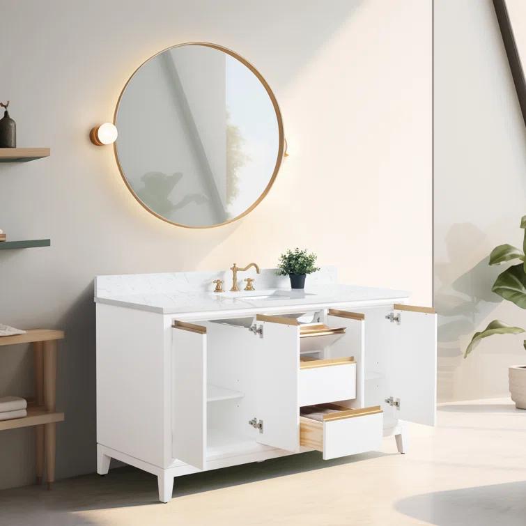60 Single Bathroom Vanity with Top