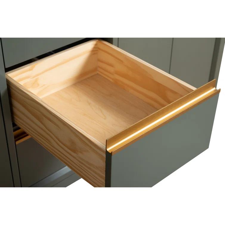 72 Double Bathroom Vanity with Top