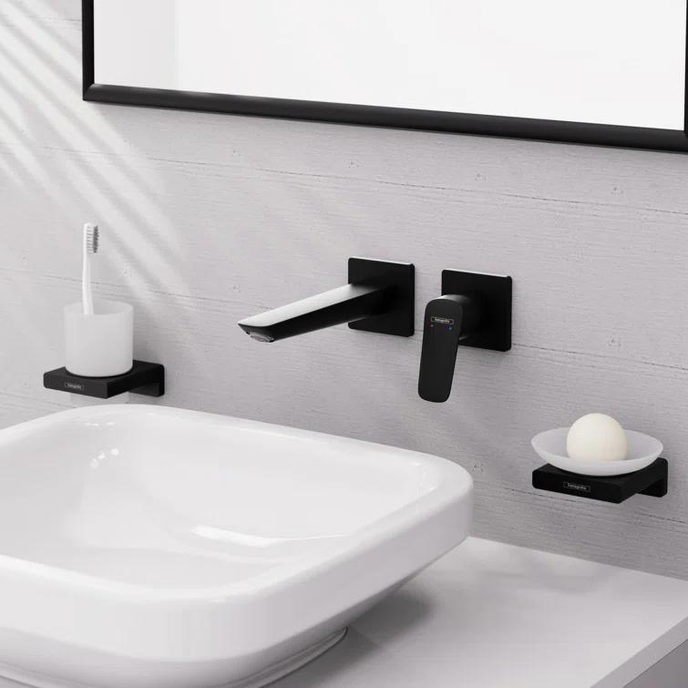 Logis Fine Wall-Mounted Single Hole Bathroom Faucet