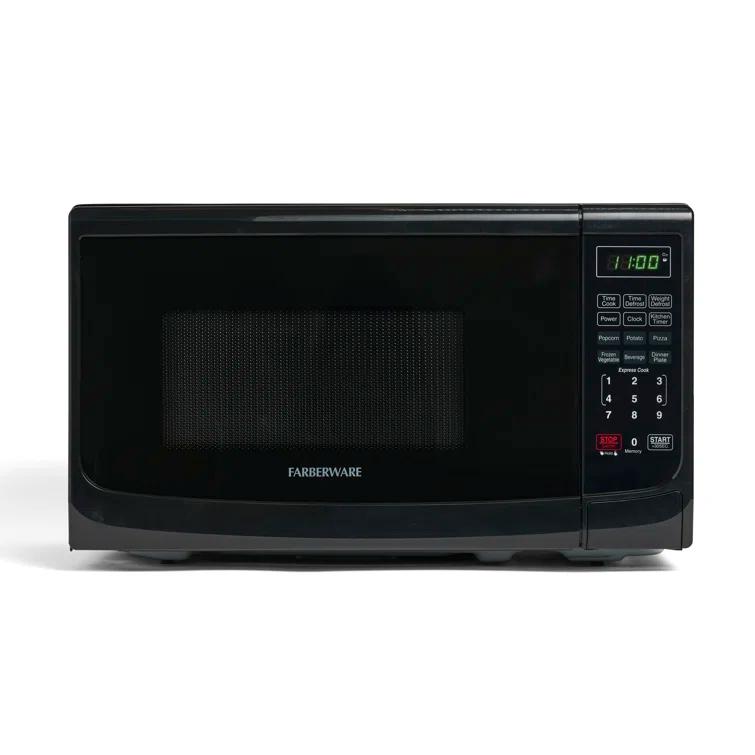 Farberware Farberware Countertop Microwave .7 Cu. Ft. 700-Watt Compact Microwave Oven FMO07ABTBKA