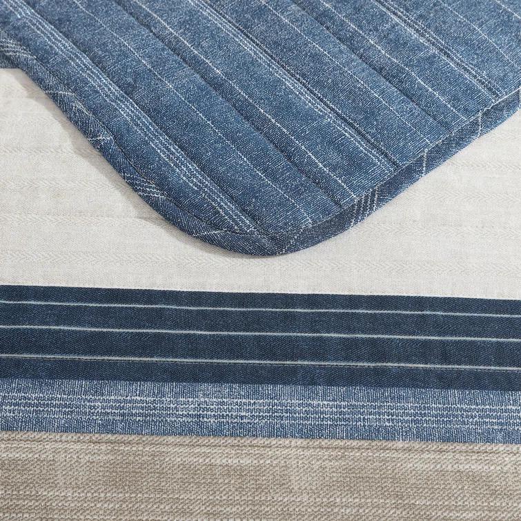 Nautica Nautica Ridgeport Cotton Reversible Quilt Set