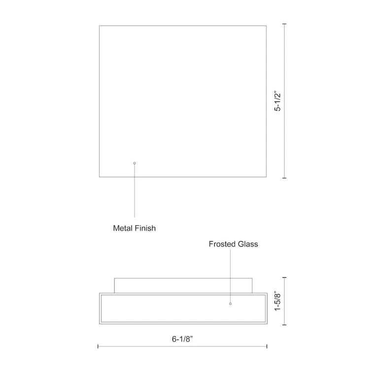 Kuzco Lighting Aluminum LED Wall Light