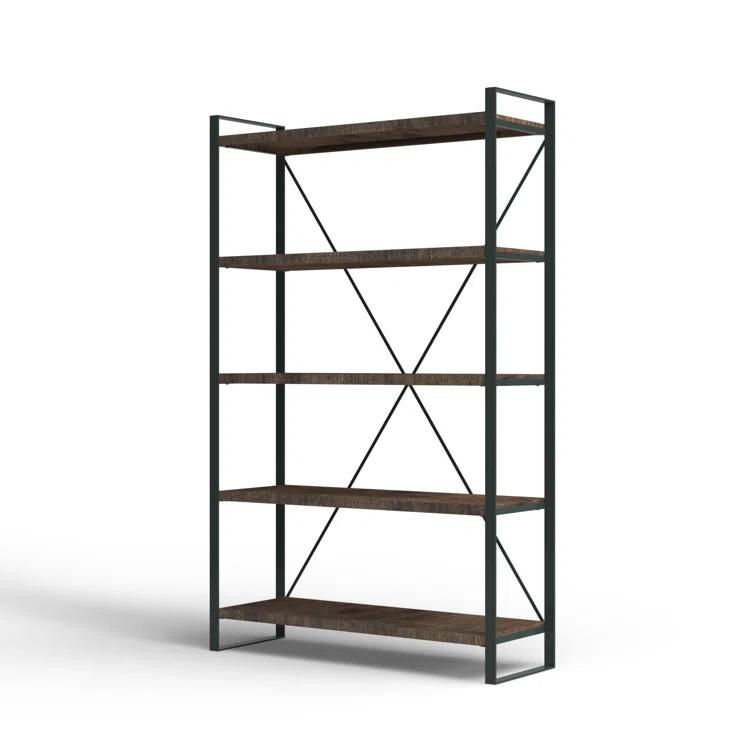 Hyde Wide Etagere Bookcase