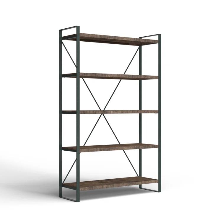 Hyde Wide Etagere Bookcase