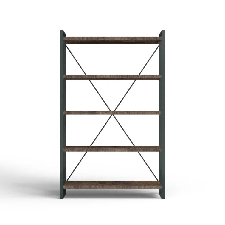 Hyde Wide Etagere Bookcase