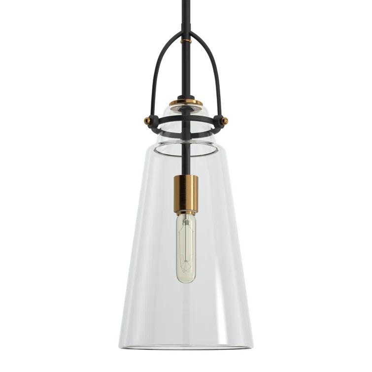 Single Light Glass Dimmable Pendant