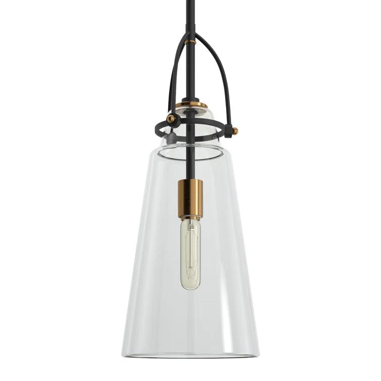 Single Light Glass Dimmable Pendant