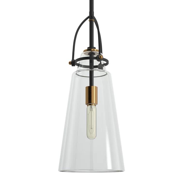 Single Light Glass Dimmable Pendant