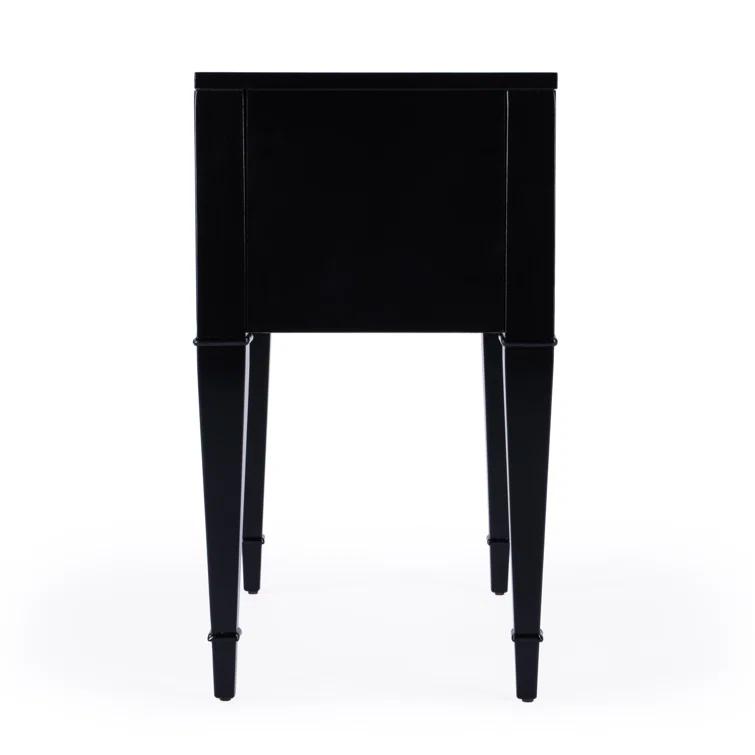 Butler Specialty Company Kai 2 Drawer End Table - Black Licorice