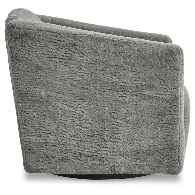 Wrought Studio™ Lagatha Upholstered Swivel Accent Chair