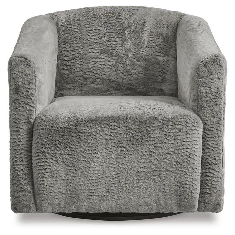 Wrought Studio™ Lagatha Upholstered Swivel Accent Chair