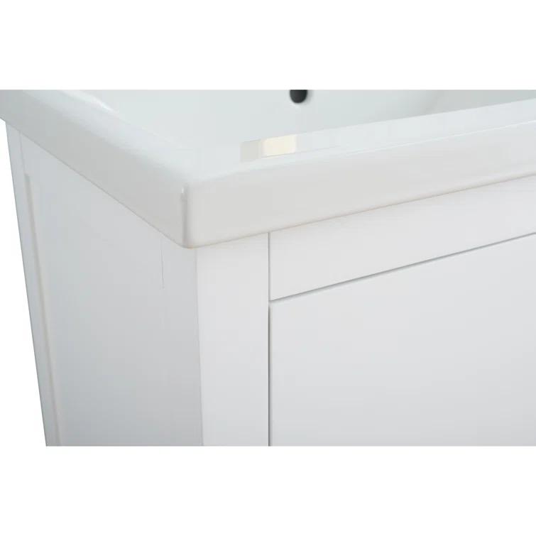 20'' Single Bathroom Vanity with Ceramic Top