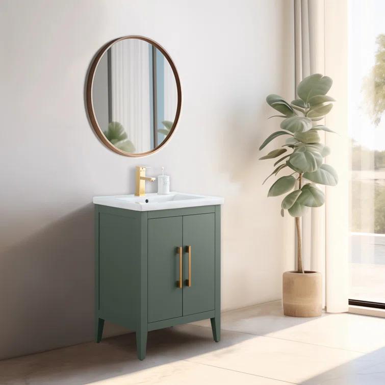 24" Single Bathroom Vanity Set