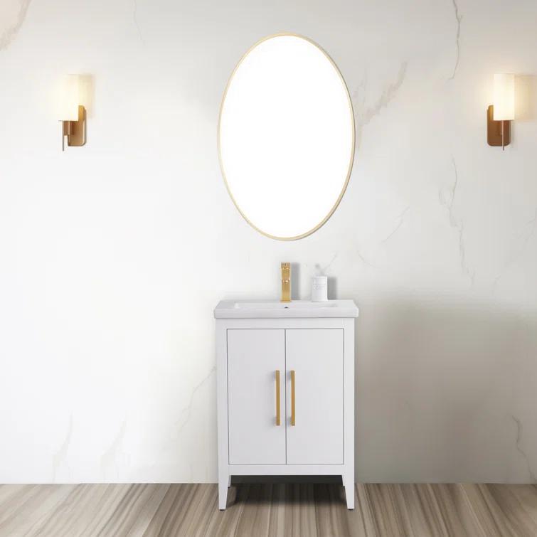 24" Single Bathroom Vanity Set